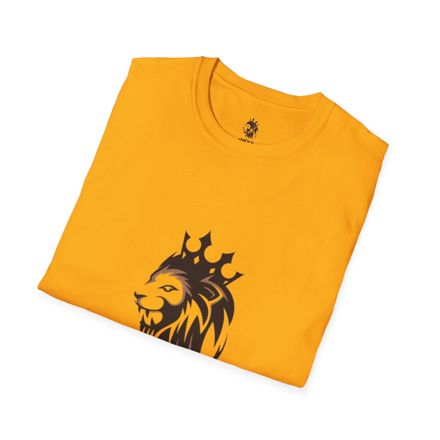 Copy of King of the Jungle T-Shirt, Unisex Softstyle Tee, Lion Graphic Tee, Beach Vibe Shirt, Summer Casual Wear, Perfect Gift for Animal Lovers