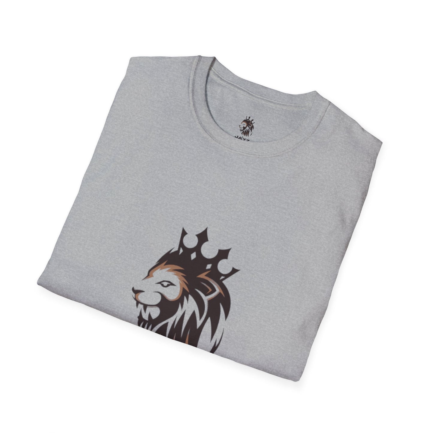 Copy of King of the Jungle T-Shirt, Unisex Softstyle Tee, Lion Graphic Tee, Beach Vibe Shirt, Summer Casual Wear, Perfect Gift for Animal Lovers