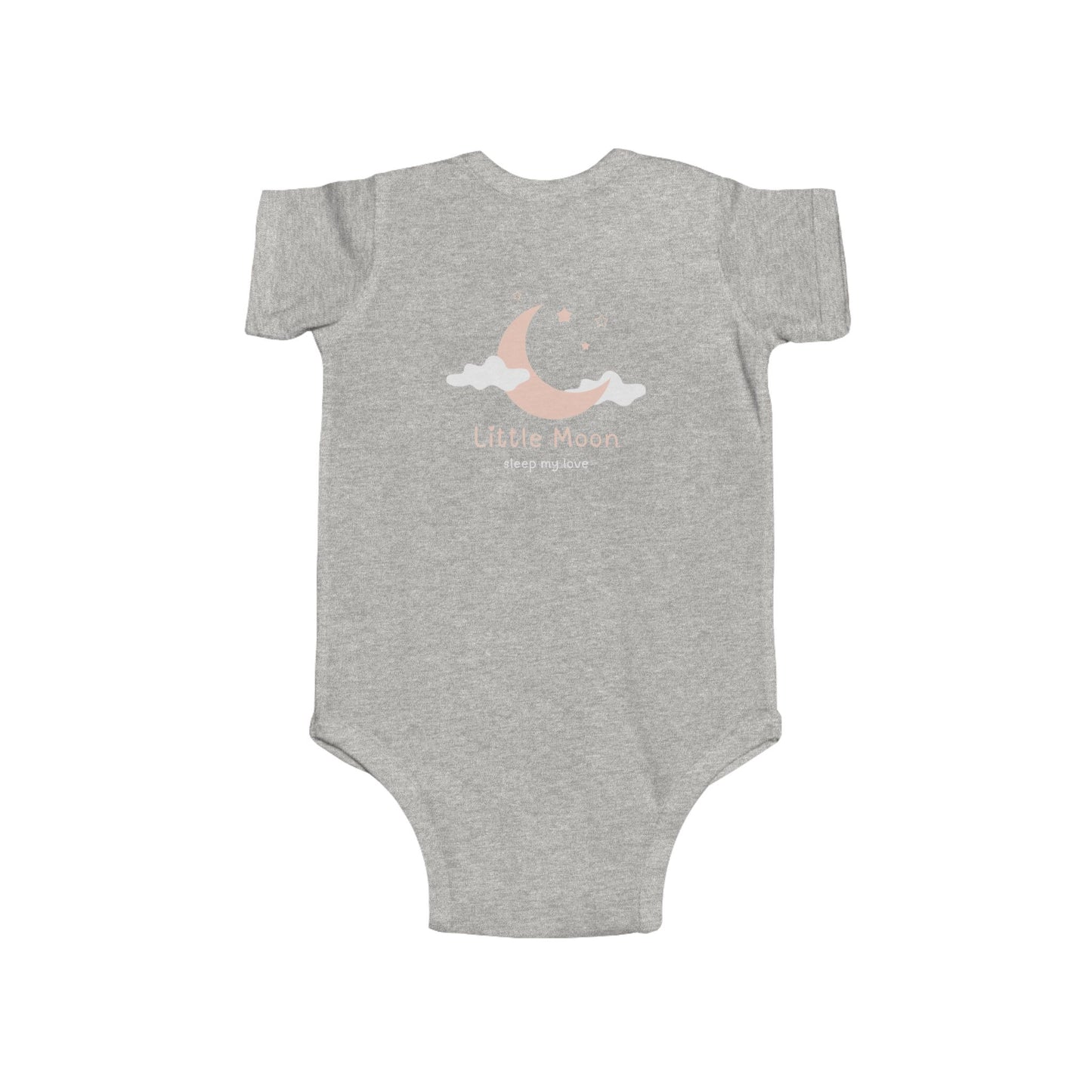 Rainbow & Moon Baby Bodysuit, Cute Infant Onesie, Shower Gift, Newborn Outfit, Birthday Gift, Baby Clothing, Unique Baby Shower