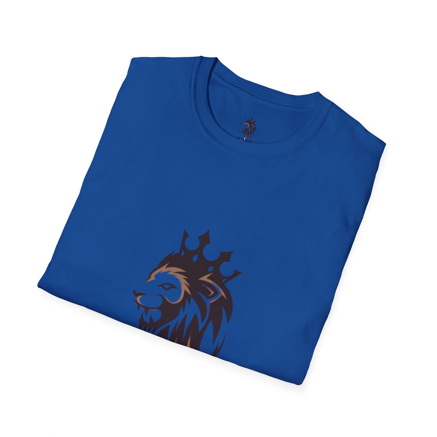 Copy of King of the Jungle T-Shirt, Unisex Softstyle Tee, Lion Graphic Tee, Beach Vibe Shirt, Summer Casual Wear, Perfect Gift for Animal Lovers