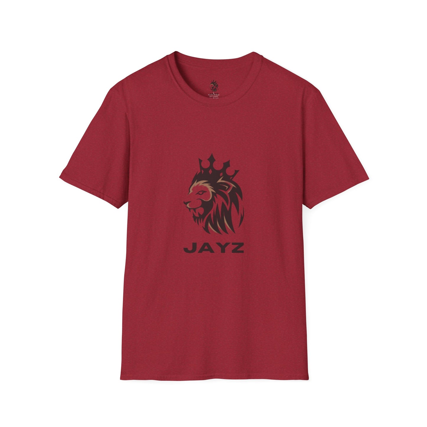 Copy of King of the Jungle T-Shirt, Unisex Softstyle Tee, Lion Graphic Tee, Beach Vibe Shirt, Summer Casual Wear, Perfect Gift for Animal Lovers