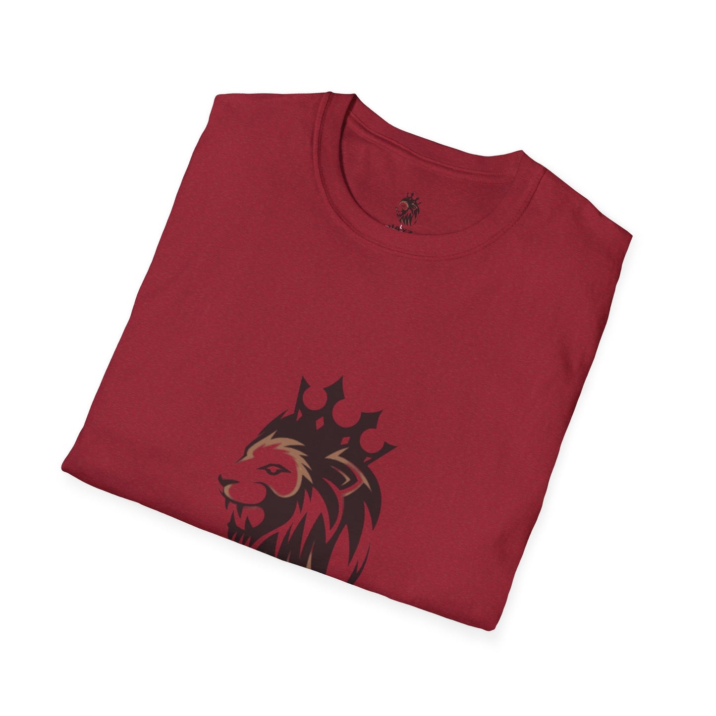 Copy of King of the Jungle T-Shirt, Unisex Softstyle Tee, Lion Graphic Tee, Beach Vibe Shirt, Summer Casual Wear, Perfect Gift for Animal Lovers