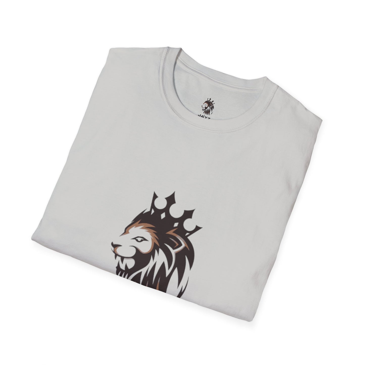 Copy of King of the Jungle T-Shirt, Unisex Softstyle Tee, Lion Graphic Tee, Beach Vibe Shirt, Summer Casual Wear, Perfect Gift for Animal Lovers