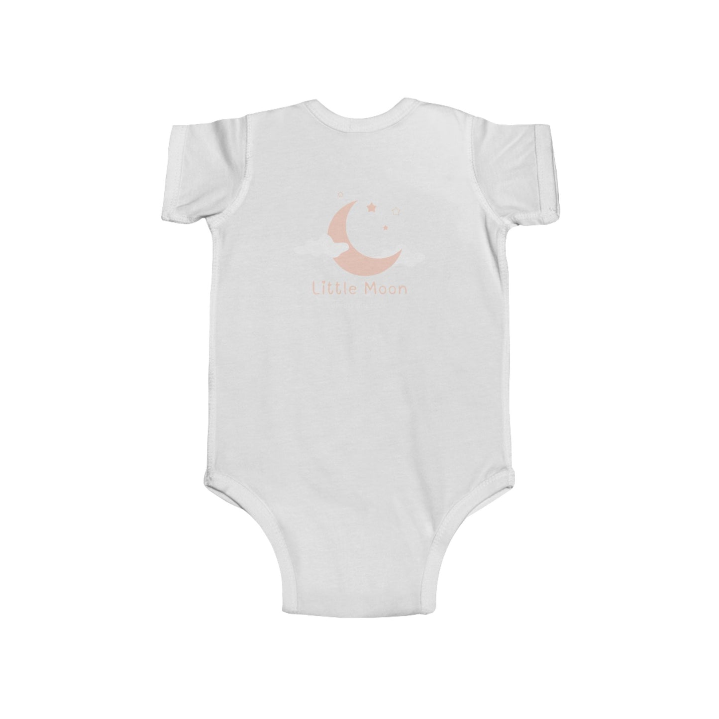 Rainbow & Moon Baby Bodysuit, Cute Infant Onesie, Shower Gift, Newborn Outfit, Birthday Gift, Baby Clothing, Unique Baby Shower
