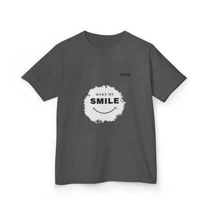 Kids Smile T-Shirt, Fun Kids Tee, Children's Graphic Tee, Gift for Kids, Birthday Gift, Positive Message Shirt, Playful T-Shirt