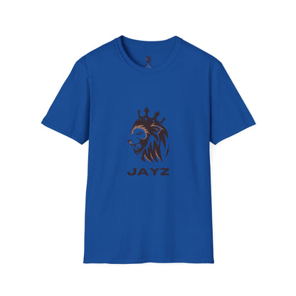 Copy of King of the Jungle T-Shirt, Unisex Softstyle Tee, Lion Graphic Tee, Beach Vibe Shirt, Summer Casual Wear, Perfect Gift for Animal Lovers